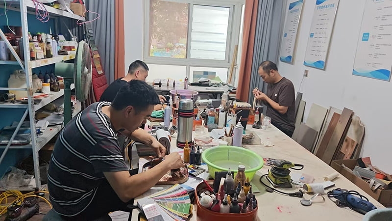 恒新宫匠|岩板无痕维修 + 红木开裂修复专项培训(图1) 恒新宫匠|岩板无痕维修 + 红木开裂修复专项培训(图1)