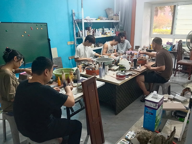 PVC木纹膜改色培训+实木皮革修复｜家具维修接单拓展方案(图1)